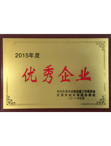 2015優(yōu)秀企業(yè)